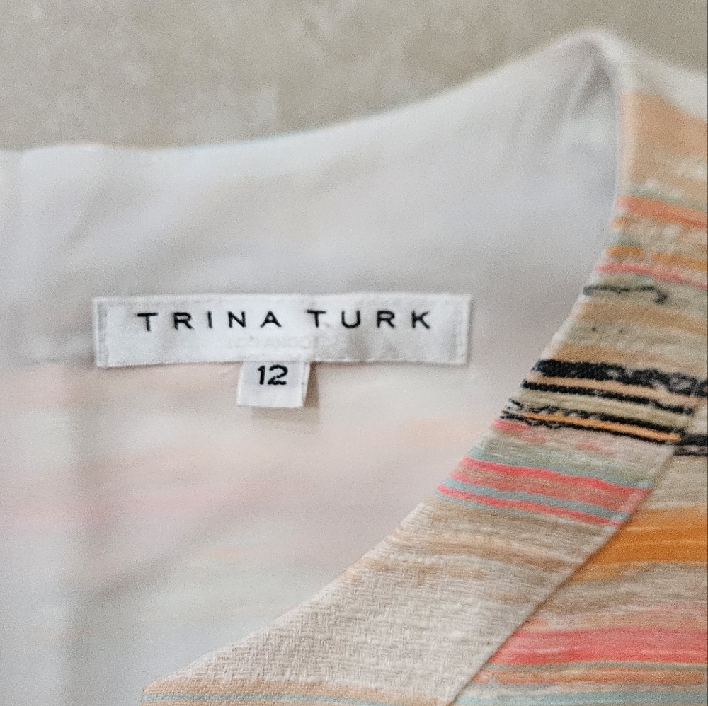 Trina turk sleeveless striped dress - Picture 5 of 7